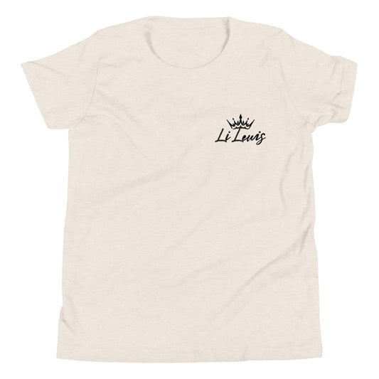 "Li Lewis Black Signature" Youth Short Sleeve T-Shirt