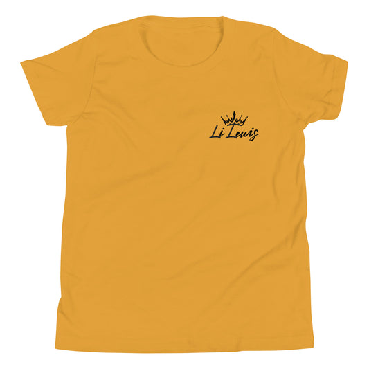 "Li Lewis Black Signature" Youth Short Sleeve T-Shirt